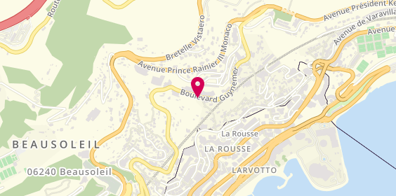 Plan de N2 Cote d'Azur, 64 Boulevard Guynemer, 06240 Beausoleil