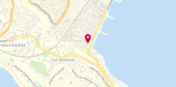 Plan de Orpi Victoria Transac Estate, 7 promenade du Cap-Martin, 06190 Roquebrune-Cap-Martin