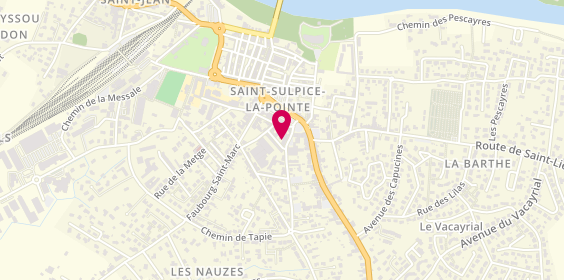 Plan de Autrement Conseil Immobilier, 50 Rue de la Loubatière, 81370 Saint-Sulpice-la-Pointe