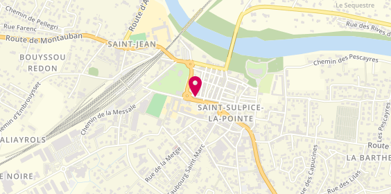 Plan de Imogroup Saint Sulpice, 20 avenue Rhin et Danube, 81370 Saint-Sulpice-la-Pointe
