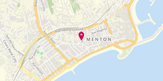 Plan de Immobilier Menton, 1 Rue de la République, 06500 Menton