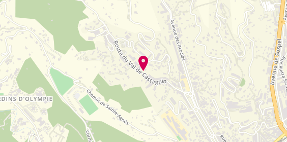 Plan de Hmc Sud Immobilier, 28 Route du Val des Castagnins, 06500 Menton