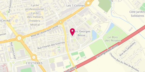 Plan de Gdi, 226 Rue Georges Besse, 30000 Nîmes