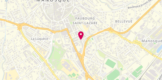 Plan de Orpi Agences No1, 33 Boulevard Charles de Gaulle, 04100 Manosque