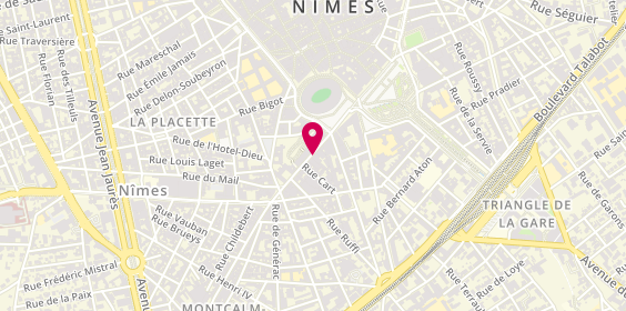 Plan de Denim Immo, 7 Rue de la République, 30000 Nîmes