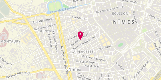 Plan de Surface Immobilier, 25 Rue Emile Jamais, 30900 Nîmes