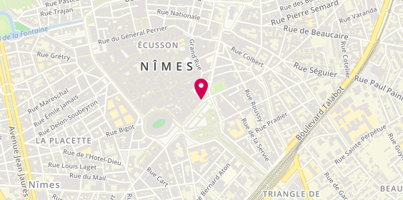 Plan de Agence du Midi - l'Adresse, 1 Rue de la Couronne, 30000 Nîmes