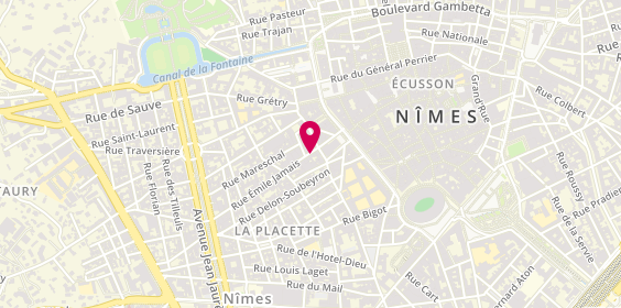 Plan de I2T, 1 Rue Emile Jamais, 30900 Nîmes