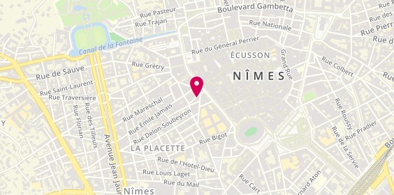 Plan de Salanié Immobilier, 1 Rue Vouland, 30900 Nîmes