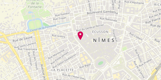 Plan de Société Nîmoise de Construction, 7 Rue de la Maison Carree, 30000 Nîmes