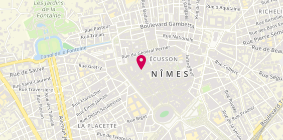 Plan de M.C Immobilier, 26 Rue de la Madeleine, 30000 Nîmes