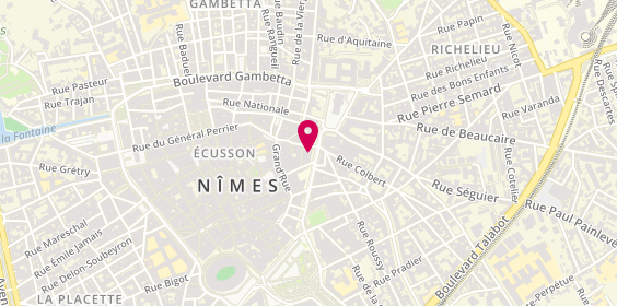 Plan de H4 Immo, 19 Boulevard Amiral Courbet, 30000 Nîmes