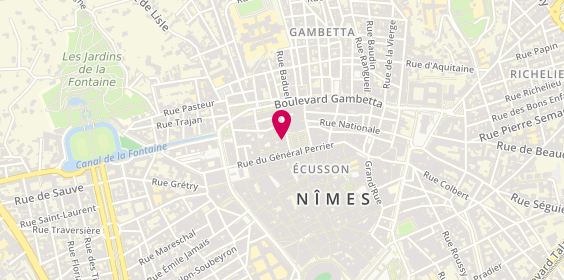 Plan de Groupe Alliance Immobilier, 15 Rue Mûrier d'Espagne, 30000 Nîmes