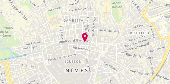 Plan de Century 21, 54 Boulevard Gambetta, 30000 Nîmes