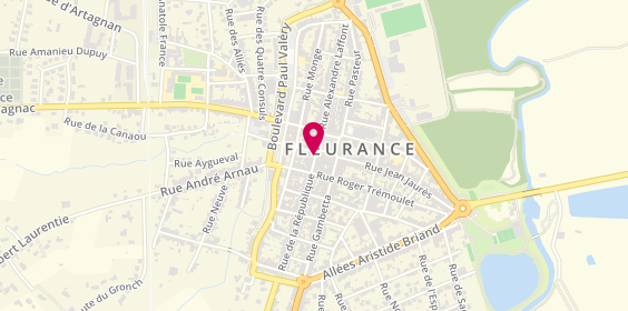 Plan de Human Immobilier, 91 Rue de la République, 32500 Fleurance