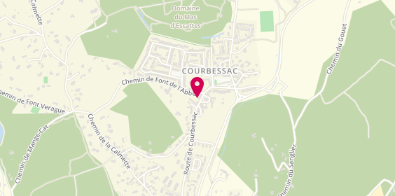 Plan de EURL Nimea, 2777 Route de Courbessac, 30000 Nîmes