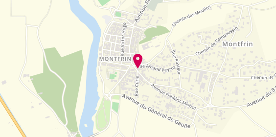 Plan de Ariane Immobilier Montfrin, 3 Ter avenue du Dr Félix Clément, 30490 Montfrin