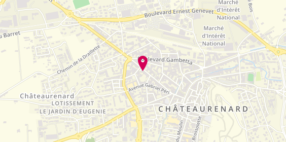 Plan de Chabanier Jean-Louis, 53 avenue Général de Gaulle, 13160 Châteaurenard