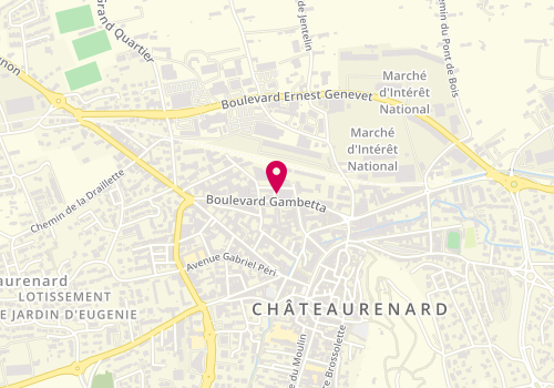 Plan de Maurice Garcin Chateaurenard, 28 Boulevard Gambetta, 13160 Châteaurenard