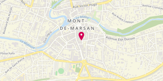 Plan de Côté Patio Immobilier Mont de Marsan, 22 Rue du 4 Septembre, 40000 Mont-de-Marsan