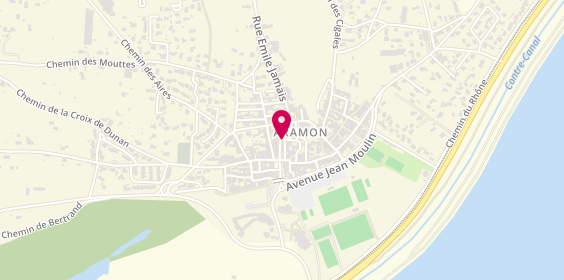 Plan de Aramon Immobilier, 18 Boulevard Gambetta, 30390 Aramon