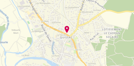 Plan de Agence Demeures du Midi, 292 Rue du Serret, 30260 Quissac