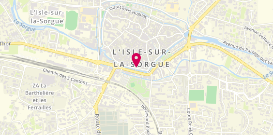 Plan de Sorgu'Immo Investissements, 17 Rouget de Lisle, 84800 L'Isle-sur-la-Sorgue