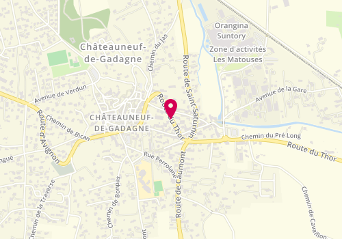 Plan de C2S Immobilier, 472 Route du Thor, 84470 Châteauneuf-de-Gadagne