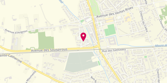 Plan de RICHAUD Josiane, 6 Place Sainte Praxede, 84140 Avignon