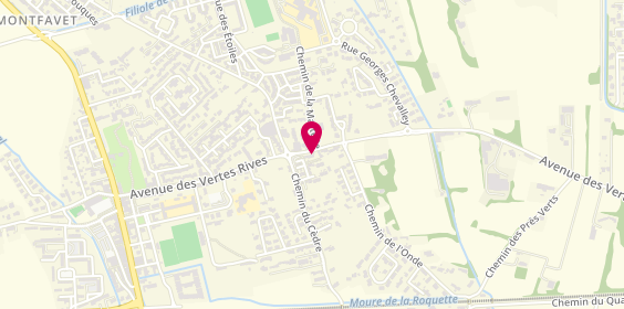Plan de Immobilière Biancone, 628 avenue des Vertes Rives, 84140 Avignon