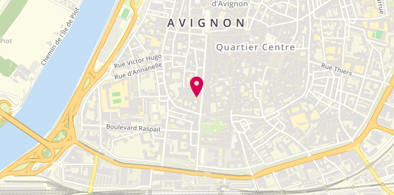 Plan de Ab2J Gestion - Ab2J Immobilier, 4 Rue Collège d'Annecy, 84000 Avignon