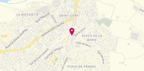 Plan de CENTURY 21 - Cap immobilier, 61 avenue Germain Téqui, 81160 Saint-Juéry