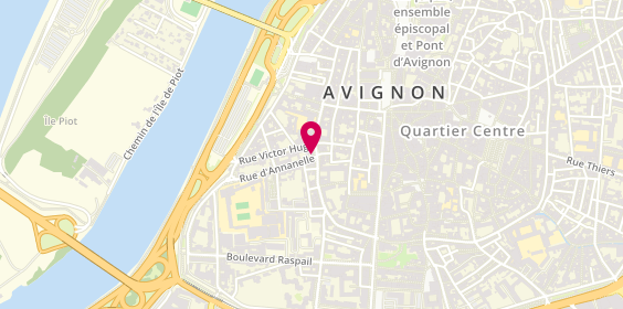 Plan de Agence Andaon, 48 Rue Joseph Vernet, 84000 Avignon