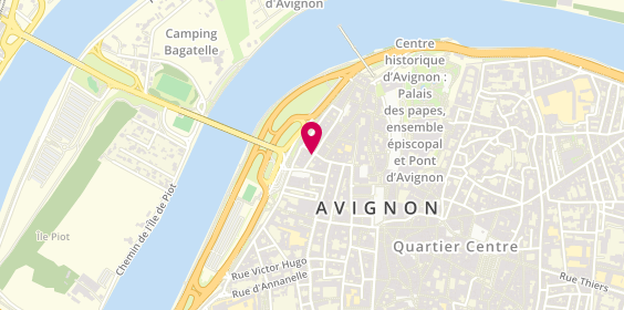 Plan de Agence Hérys Immo, 11 Rue Limas, 84000 Avignon
