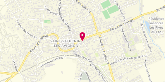 Plan de ERA Immobilier, 96 avenue de la Retanque, 84450 Saint-Saturnin-lès-Avignon