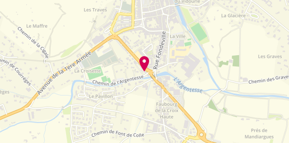Plan de Salery Cevennes et Piémont Immobilier, 15 Boulevard des Remparts, 30170 Saint-Hippolyte-du-Fort