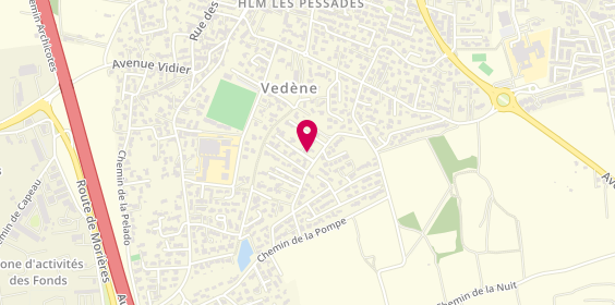 Plan de Belliss'Immo Avignon, 198 chemin de la Vieille Grange, 84270 Vedène