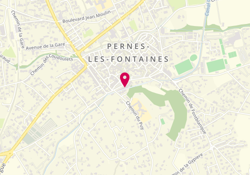 Plan de Luberon Ventoux Immobilier, 124 avenue du Bariot, 84210 Pernes-les-Fontaines