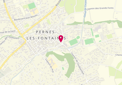 Plan de Lg Immobilier, 11 Cr de la République, 84210 Pernes-les-Fontaines