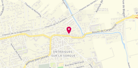 Plan de Imogroup, 109 avenue Général Charles de Gaulle, 84320 Entraigues-sur-la-Sorgue
