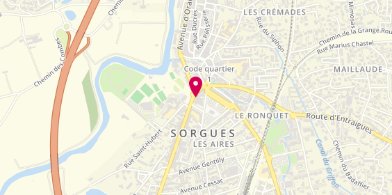 Plan de Maurice Garcin, 21 avenue d'Avignon, 84700 Sorgues