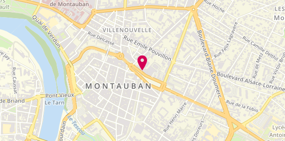 Plan de Busquet Immobilier, 14 place Prax Paris, 82000 Montauban