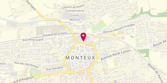 Plan de Maurice Garcin, 20 Boulevard de Verdun, 84170 Monteux