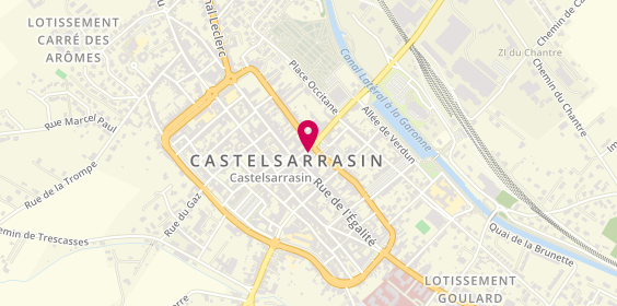Plan de Laforêt Castel, 6 place des Belges, 82100 Castelsarrasin
