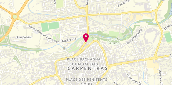 Plan de Luberon Ventoux Immobilier, 138 avenue Notre Dame de Santé, 84200 Carpentras