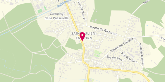 Plan de Agence Belle Immobilier Landes et O, 356 Route des Lacs, 40170 Saint-Julien-en-Born