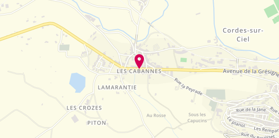Plan de Beaux Villages Immobilier, 25 promenade de l'Autan, 81170 Les Cabannes