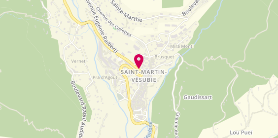 Plan de Agence du Mercantour, 35 All. De Verdun, 06450 Saint-Martin-Vésubie