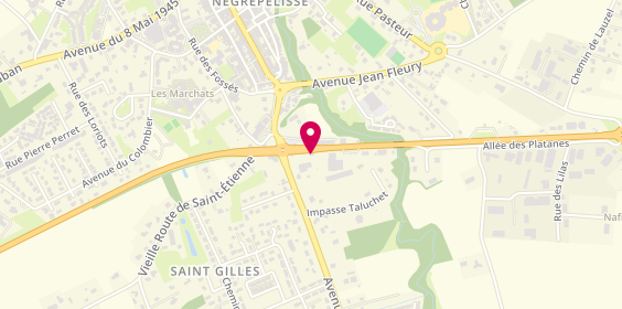 Plan de Acte - Immobilier, 1 avenue Jean Moulin, 82800 Nègrepelisse