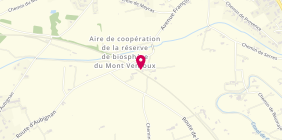 Plan de Sdep Loriol du Comtat Immobilier, Mairie, 84870 Loriol-du-Comtat